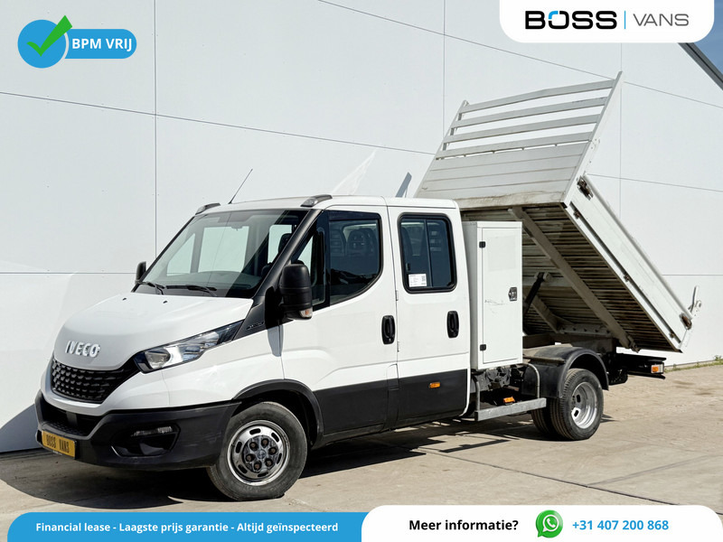 Iveco Daily 35C14 Kipper Dubbele Cabine Dubbellucht Trekhaak Airco Cruise Control Lucht Geveerde Stoel - 덤프 밴, 콤비 밴 : 사진 1 Iveco Daily 35C14 Kipper Dubbele Cabine Dubbellucht Trekhaak Airco Cruise Control Lucht Geveerde Stoel - 덤프 밴, 콤비 밴 : 사진 1