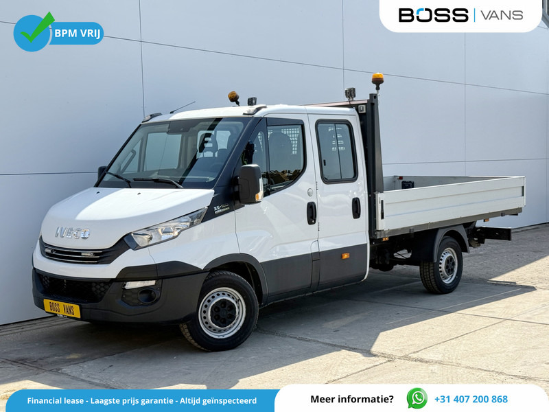 Iveco Daily 35S16 2.3 Automaat Dubbele Cabine Trekhaak 3.5t Climate Control 7 Zitplaatsen Standkachel DC - 플랫베드 밴, 콤비 밴 : 사진 1 Iveco Daily 35S16 2.3 Automaat Dubbele Cabine Trekhaak 3.5t Climate Control 7 Zitplaatsen Standkachel DC - 플랫베드 밴, 콤비 밴 : 사진 1