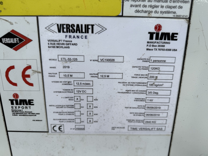 밴 Renault Master T35 2.3 dCi L2H2 Hoogwerker Hubarbeitsbühne Aerial Lift Truck 12,5 Meter Versalift Airco Cruise Control Trekhaa : 사진 10