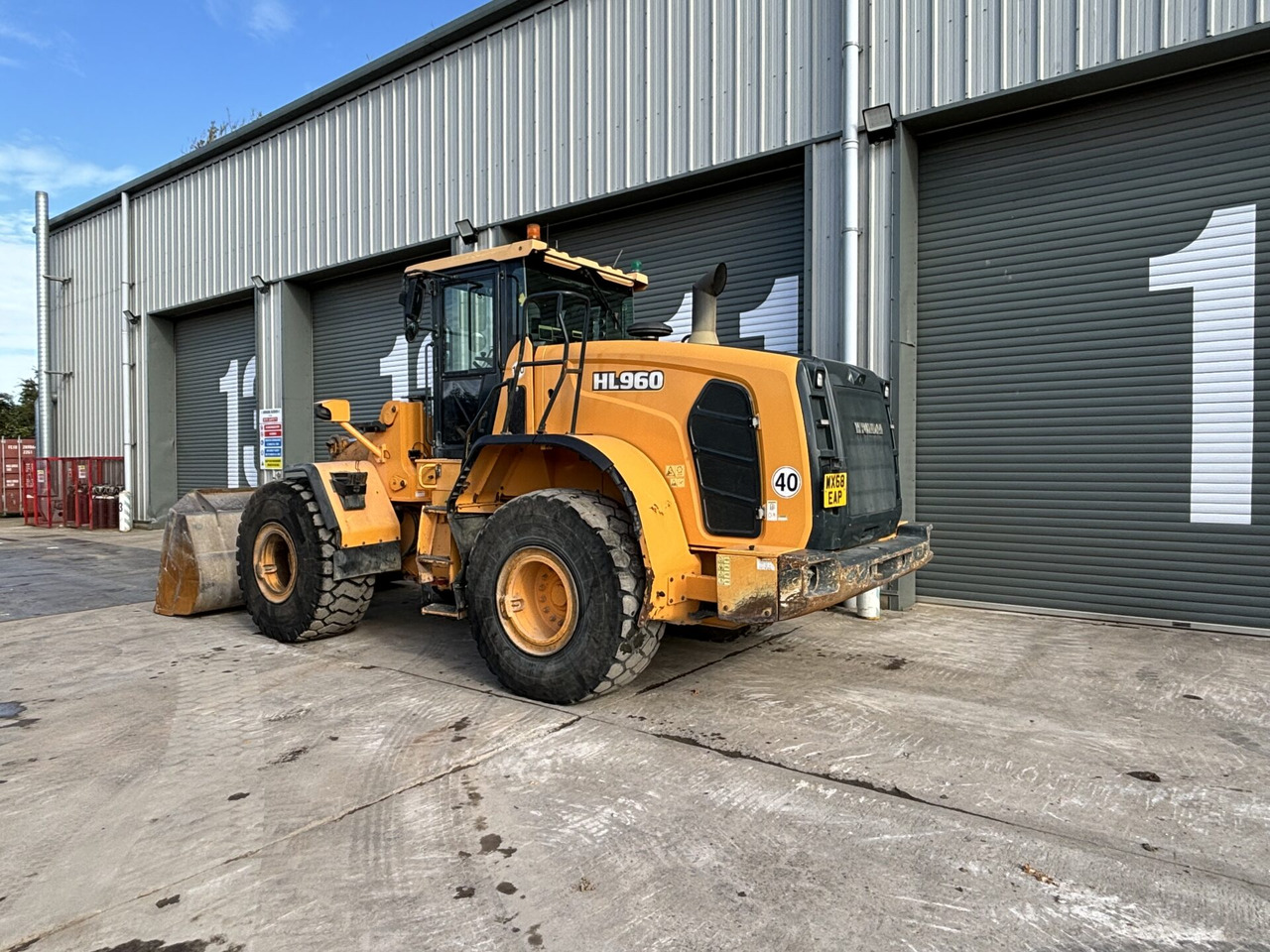 Hyundai HL960 - 휠 로더 : 사진 3 Hyundai HL960 - 휠 로더 : 사진 3