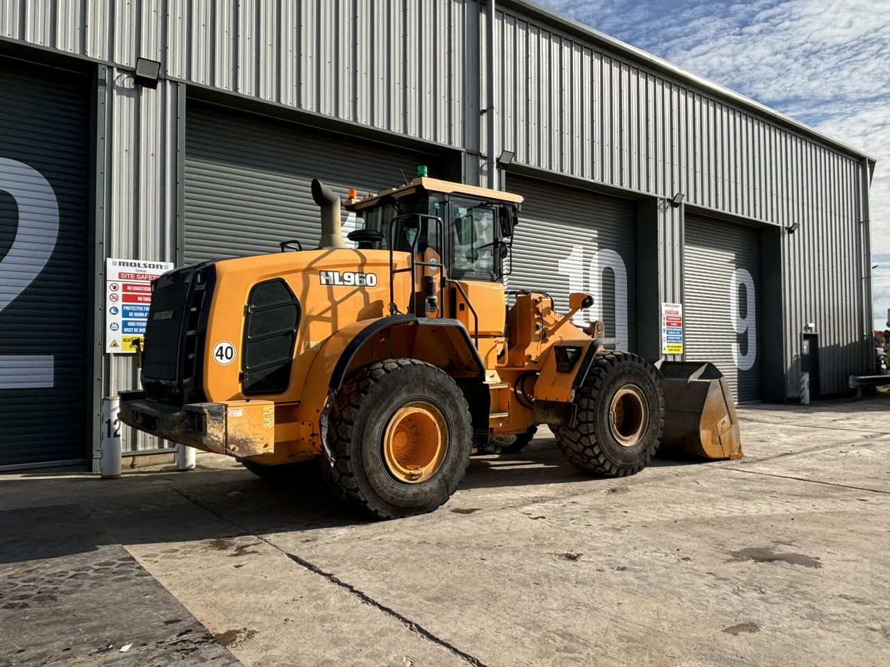 Hyundai HL960 - 휠 로더 : 사진 5 Hyundai HL960 - 휠 로더 : 사진 5