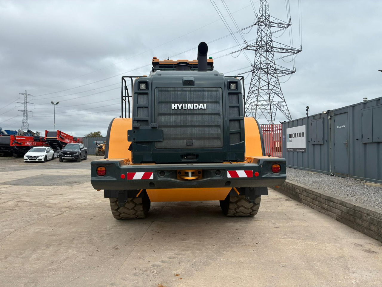 Hyundai HL980A - 휠 로더 : 사진 4 Hyundai HL980A - 휠 로더 : 사진 4