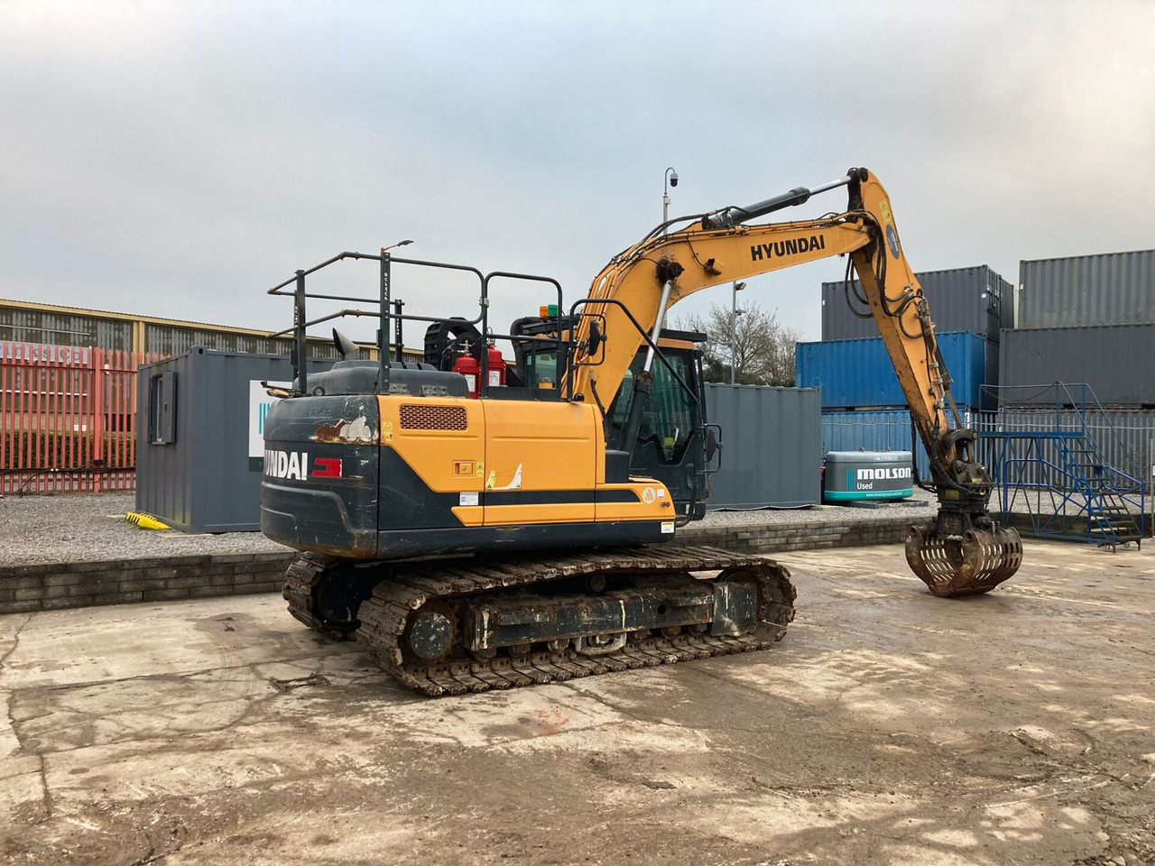 Hyundai HX140L HRC - 크롤러 굴삭기 : 사진 5 Hyundai HX140L HRC - 크롤러 굴삭기 : 사진 5