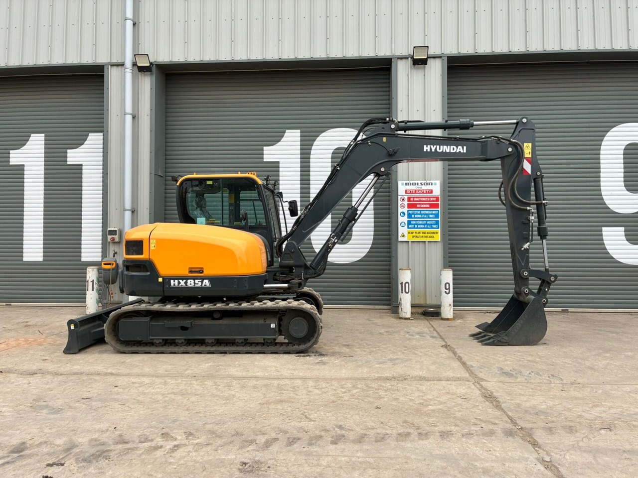 미니 굴삭기 Hyundai HX85A : 사진 6 미니 굴삭기 Hyundai HX85A : 사진 6