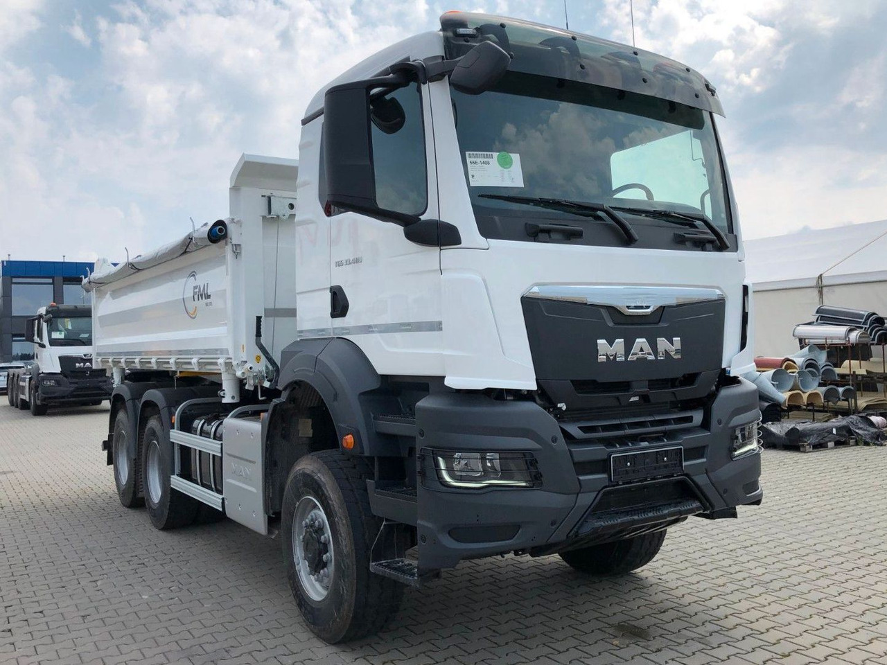 MAN TGS 33.480 6X6 FML Dreiseitenkipper - 덤프트럭 : 사진 1 MAN TGS 33.480 6X6 FML Dreiseitenkipper - 덤프트럭 : 사진 1