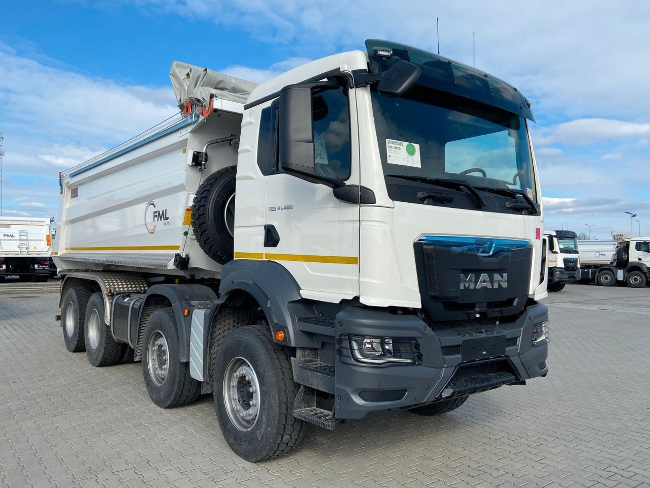 MAN TGS 41.400 8x4 EURO2 AUTOMAT TIPPER CR. SYSTEM - 덤프트럭 : 사진 1 MAN TGS 41.400 8x4 EURO2 AUTOMAT TIPPER CR. SYSTEM - 덤프트럭 : 사진 1