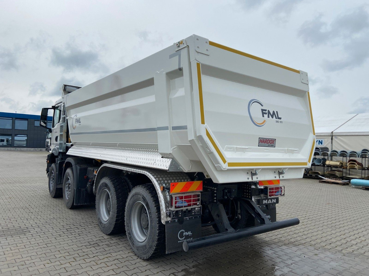 MAN TGS 41.400 8x4 EURO2 FML KIPPER 21M3 - 덤프트럭 : 사진 5 MAN TGS 41.400 8x4 EURO2 FML KIPPER 21M3 - 덤프트럭 : 사진 5