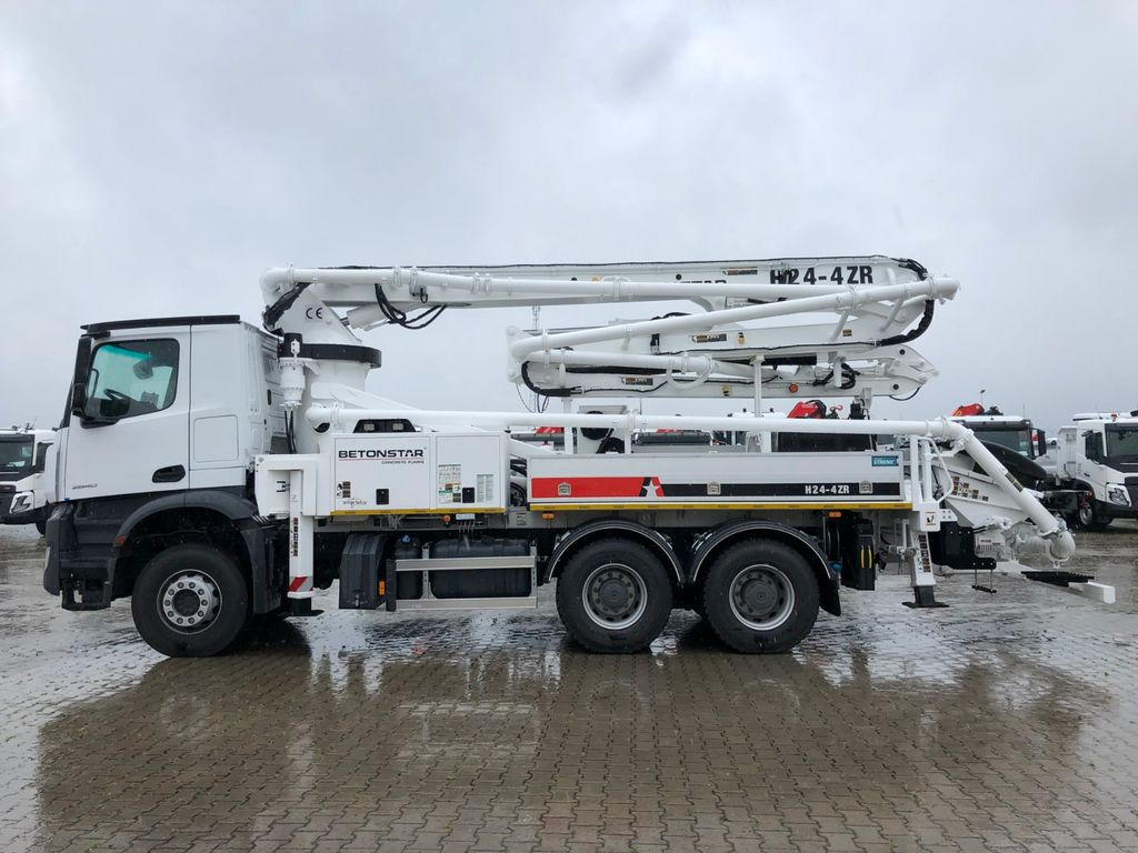 Mercedes-Benz AROCS 2840 BETONSTAR H24.14-4ZR - 콘크리트 펌프 트럭 : 사진 4 Mercedes-Benz AROCS 2840 BETONSTAR H24.14-4ZR - 콘크리트 펌프 트럭 : 사진 4
