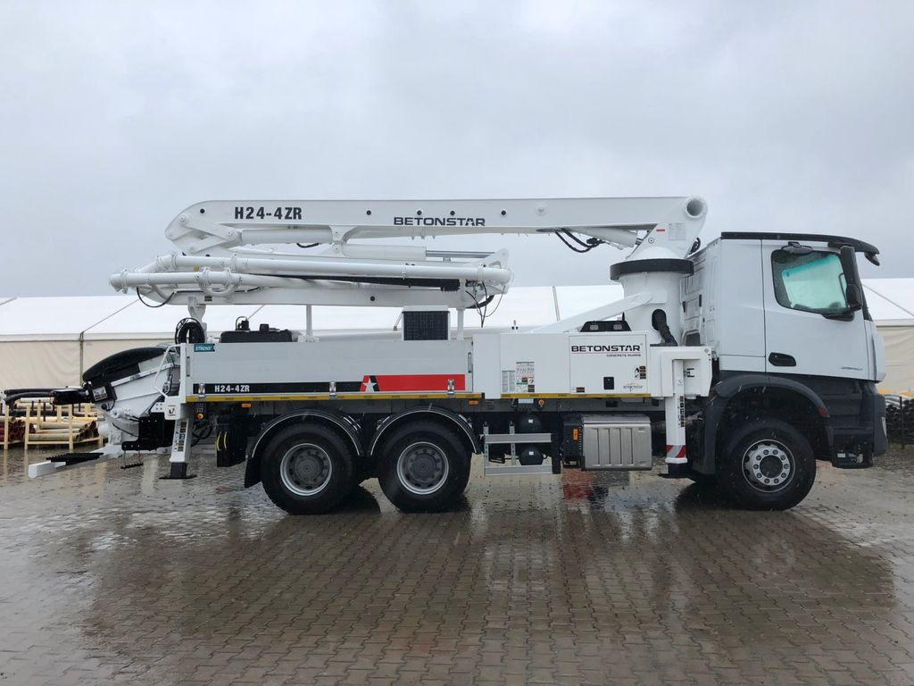 Mercedes-Benz AROCS 2840 BETONSTAR H24.14-4ZR - 콘크리트 펌프 트럭 : 사진 3 Mercedes-Benz AROCS 2840 BETONSTAR H24.14-4ZR - 콘크리트 펌프 트럭 : 사진 3