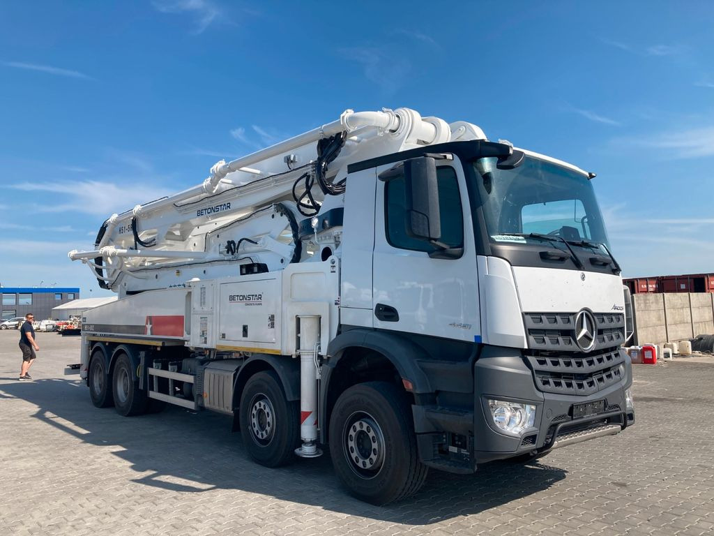 Mercedes-Benz AROCS 4451 6350 mm BETONSTAR H51.20 Verfügbar - 콘크리트 펌프 트럭 : 사진 1 Mercedes-Benz AROCS 4451 6350 mm BETONSTAR H51.20 Verfügbar - 콘크리트 펌프 트럭 : 사진 1