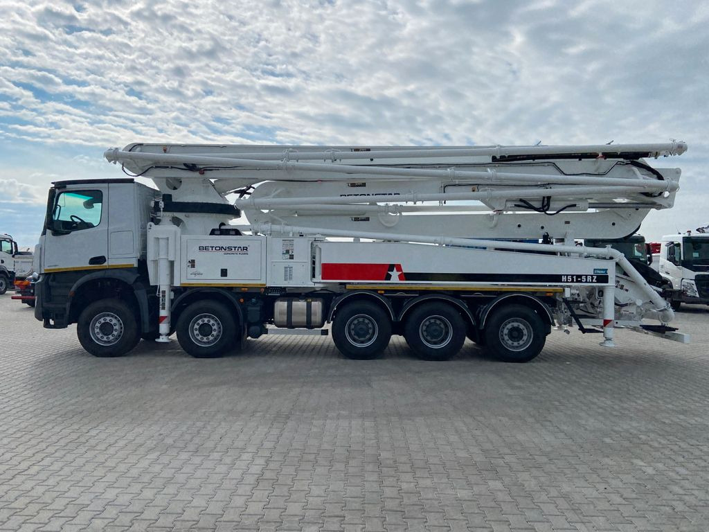 Mercedes-Benz AROCS 4451 BETONSTAR H51.20 Verfügbar - 콘크리트 펌프 트럭 : 사진 4 Mercedes-Benz AROCS 4451 BETONSTAR H51.20 Verfügbar - 콘크리트 펌프 트럭 : 사진 4