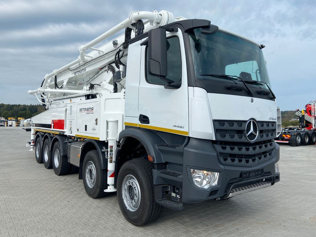 Mercedes-Benz AROCS 4451 BETONSTAR H51.20 Verfügbar - 콘크리트 펌프 트럭 : 사진 1 Mercedes-Benz AROCS 4451 BETONSTAR H51.20 Verfügbar - 콘크리트 펌프 트럭 : 사진 1