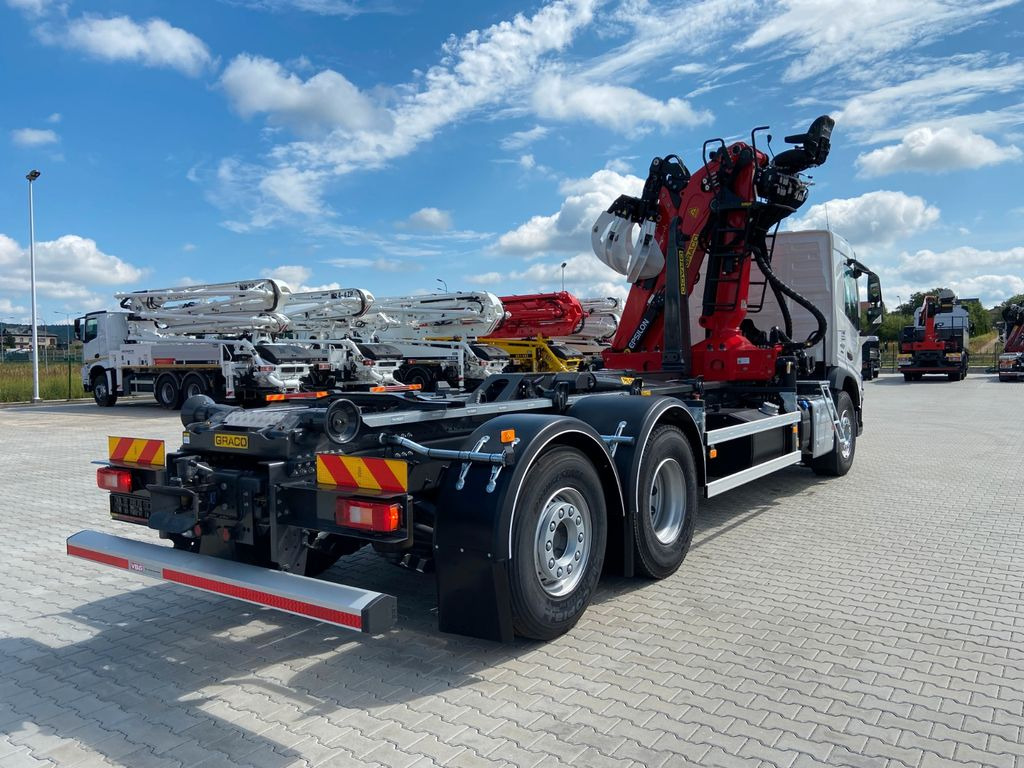Volvo FM 460 Abrollkipper PALFINGER - EPSILON - 후크 리프트 트럭, 크레인 트럭 : 사진 5 Volvo FM 460 Abrollkipper PALFINGER - EPSILON - 후크 리프트 트럭, 크레인 트럭 : 사진 5