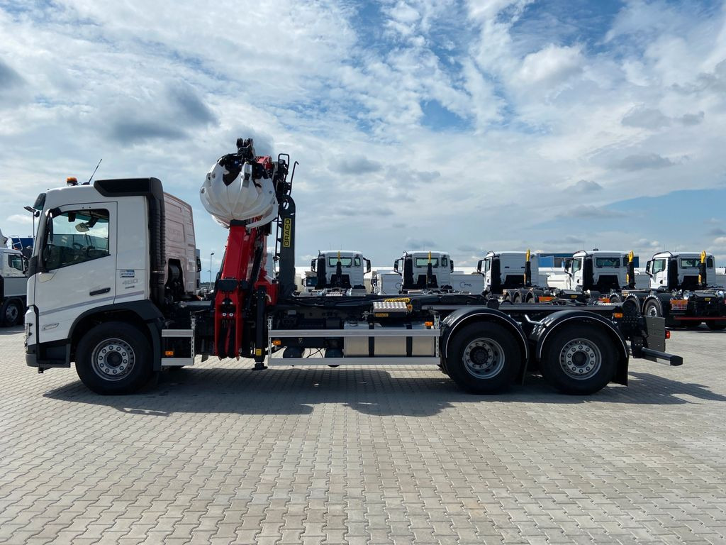 Volvo FM 460 Abrollkipper PALFINGER - EPSILON - 후크 리프트 트럭, 크레인 트럭 : 사진 4 Volvo FM 460 Abrollkipper PALFINGER - EPSILON - 후크 리프트 트럭, 크레인 트럭 : 사진 4