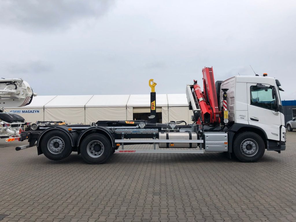 Volvo FM 460 HYVA 20-57-S mit FASSI F235 - 후크 리프트 트럭, 크레인 트럭 : 사진 3 Volvo FM 460 HYVA 20-57-S mit FASSI F235 - 후크 리프트 트럭, 크레인 트럭 : 사진 3