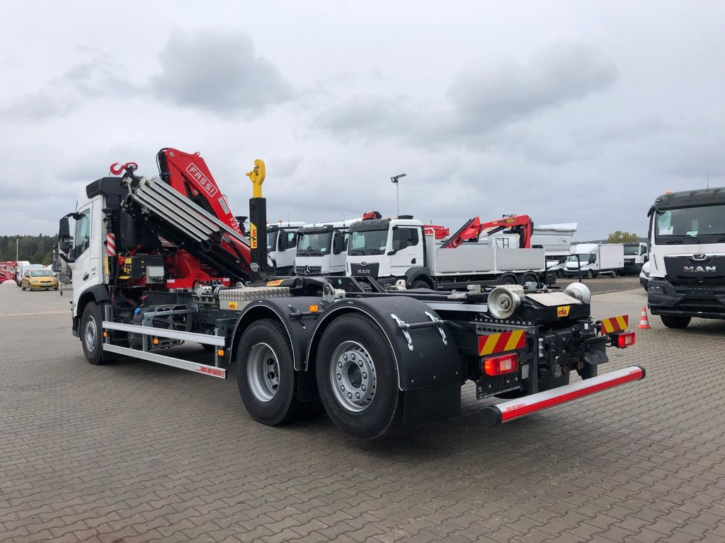 Volvo FM 460 HYVA 20-57-S mit FASSI F235 - 후크 리프트 트럭, 크레인 트럭 : 사진 5 Volvo FM 460 HYVA 20-57-S mit FASSI F235 - 후크 리프트 트럭, 크레인 트럭 : 사진 5