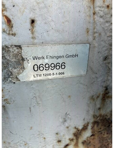 Liebherr Ballastplatten / Counterweight plates LTM 1200-5.1 - 로더 크레인 건설기계 용 : 사진 3 Liebherr Ballastplatten / Counterweight plates LTM 1200-5.1 - 로더 크레인 건설기계 용 : 사진 3
