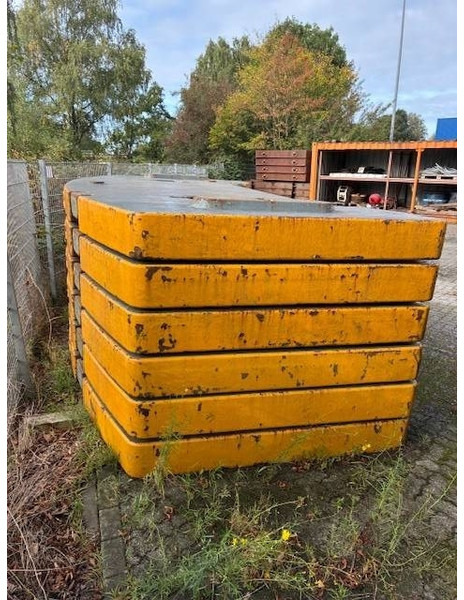 Liebherr Counterweight plates Liebherr LTM 1300/1 - 로더 크레인 건설기계 용 : 사진 2 Liebherr Counterweight plates Liebherr LTM 1300/1 - 로더 크레인 건설기계 용 : 사진 2