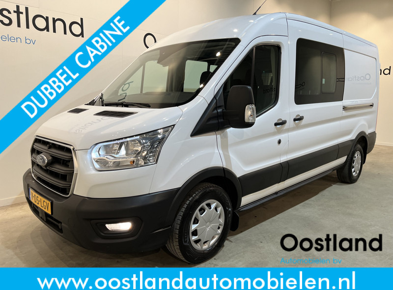 Ford Transit 2.0 TDCI L3H2 DC Dubbel Cabine Trend 130 PK / Euro 6 / Airco / Schuifdeur L + R / Cruise Control / Camera / Trekhaak / BPM VRIJ !! - 패널 밴, 콤비 밴 : 사진 1 Ford Transit 2.0 TDCI L3H2 DC Dubbel Cabine Trend 130 PK / Euro 6 / Airco / Schuifdeur L + R / Cruise Control / Camera / Trekhaak / BPM VRIJ !! - 패널 밴, 콤비 밴 : 사진 1