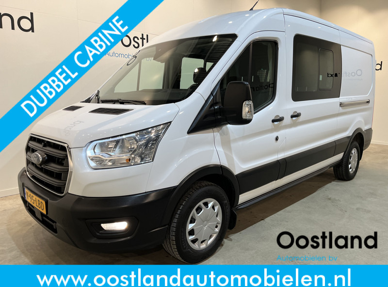 Ford Transit 350 2.0 TDCI L3H2 Trend 130 PK DC Dubbel Cabine / Euro 6 / Airco / Schuifdeur L + R / Cruise Control / Trekhaak / Camera / BPM VRIJ !! - 패널 밴, 콤비 밴 : 사진 1 Ford Transit 350 2.0 TDCI L3H2 Trend 130 PK DC Dubbel Cabine / Euro 6 / Airco / Schuifdeur L + R / Cruise Control / Trekhaak / Camera / BPM VRIJ !! - 패널 밴, 콤비 밴 : 사진 1