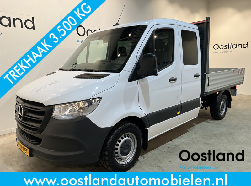Mercedes-Benz Sprinter 315 CDI L2 RWD DC Dubbel Cabine Open Laadbak / Euro 6 / Trekhaak 3500 KG / Airco / 12.000 KM !! / BPM VRIJ !! - 플랫베드 밴, 콤비 밴 : 사진 1 Mercedes-Benz Sprinter 315 CDI L2 RWD DC Dubbel Cabine Open Laadbak / Euro 6 / Trekhaak 3500 KG / Airco / 12.000 KM !! / BPM VRIJ !! - 플랫베드 밴, 콤비 밴 : 사진 1