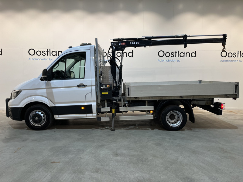 Volkswagen Crafter Crafter 50 TDI 180 PK Open Laadbak / Hiab Kraan / Euro 6 / Airco / Trekhaak 3500 KG / Cruise Control / CarPlay / 51.000 KM !! C-Rijbewijs !! - 드롭사이드/ 플랫베드 트럭, 크레인 트럭 : 사진 3 Volkswagen Crafter Crafter 50 TDI 180 PK Open Laadbak / Hiab Kraan / Euro 6 / Airco / Trekhaak 3500 KG / Cruise Control / CarPlay / 51.000 KM !! C-Rijbewijs !! - 드롭사이드/ 플랫베드 트럭, 크레인 트럭 : 사진 3