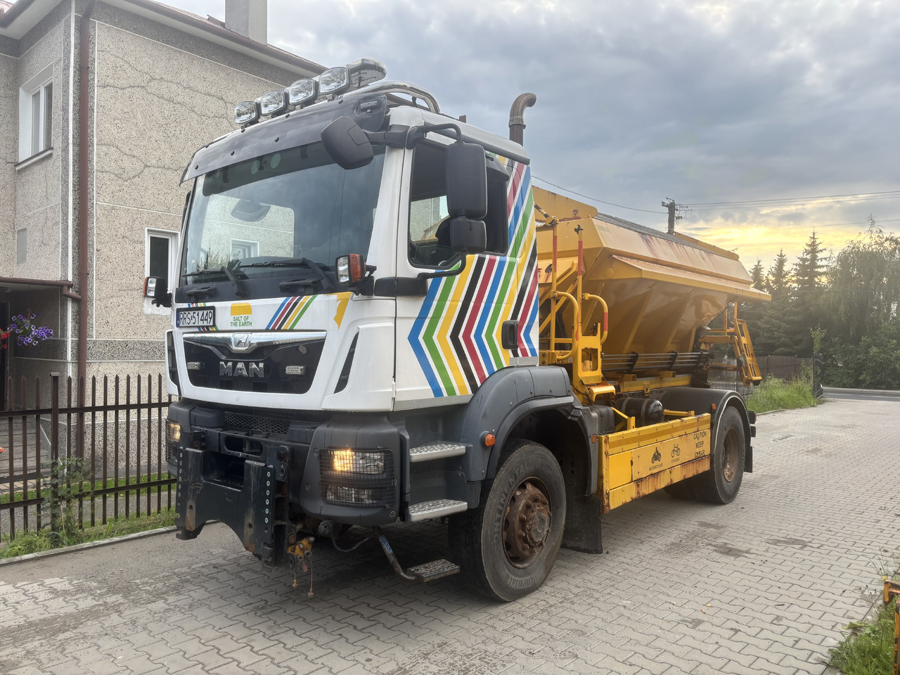 MAN TGM 18.290 4X4 BB GRITTER/SPREADER/PLOUGH - 제설차량 : 사진 2 MAN TGM 18.290 4X4 BB GRITTER/SPREADER/PLOUGH - 제설차량 : 사진 2