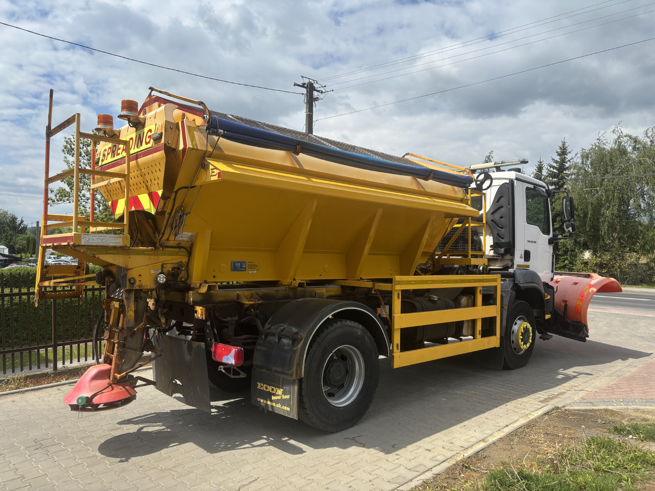 MAN TGM 18.290 4X4BB GRITTER/SPREADER PLOUGH ECON - 제설차량 : 사진 4 MAN TGM 18.290 4X4BB GRITTER/SPREADER PLOUGH ECON - 제설차량 : 사진 4