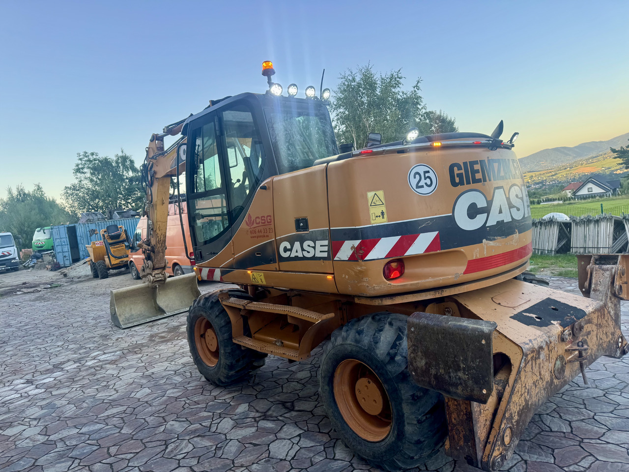 Case WX145 - 휠 굴삭기 : 사진 3 Case WX145 - 휠 굴삭기 : 사진 3