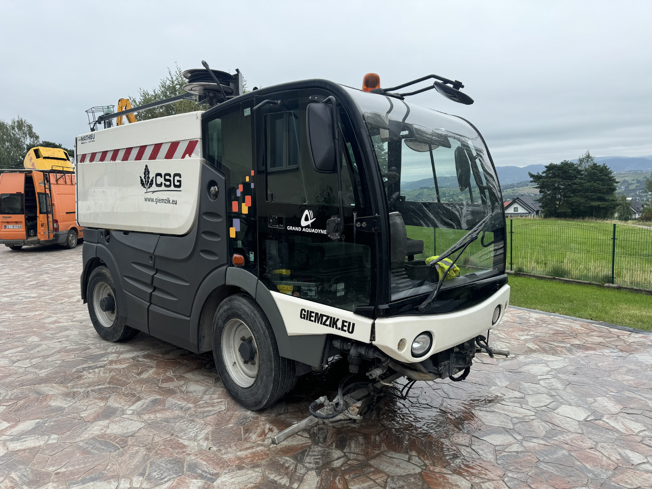 MATHIEU Grand Aquadyne 4000 water truck sprayer HP washer - 거리 청소 차량 : 사진 1 MATHIEU Grand Aquadyne 4000 water truck sprayer HP washer - 거리 청소 차량 : 사진 1
