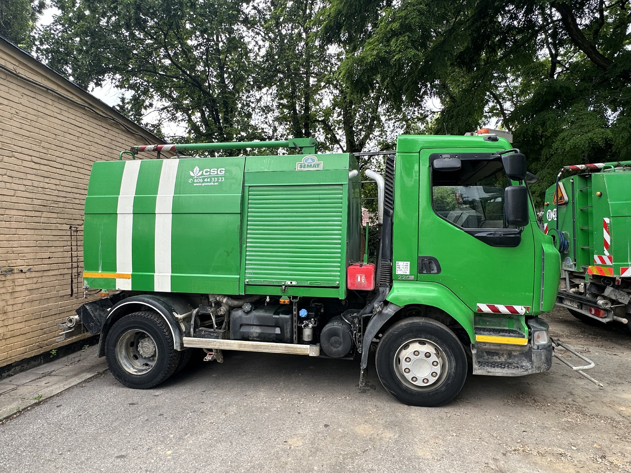 Renault Midlum Semat streetwasher water truck Laveuse 4500l schemmfahrzeug - 거리 청소 차량 : 사진 3 Renault Midlum Semat streetwasher water truck Laveuse 4500l schemmfahrzeug - 거리 청소 차량 : 사진 3