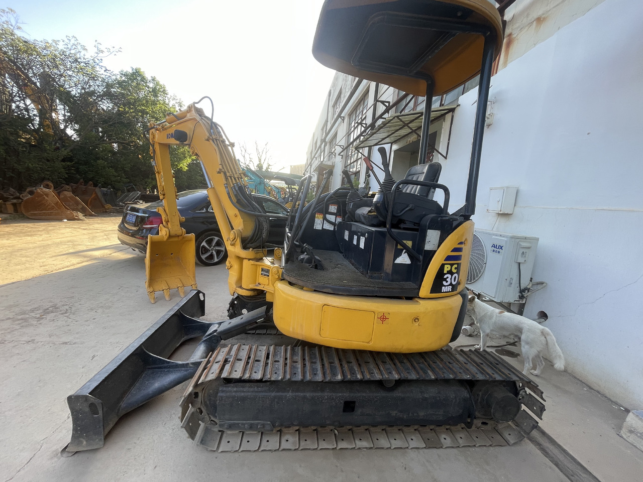 Komatsu PC30MR-5 - 미니 굴삭기 : 사진 4 Komatsu PC30MR-5 - 미니 굴삭기 : 사진 4