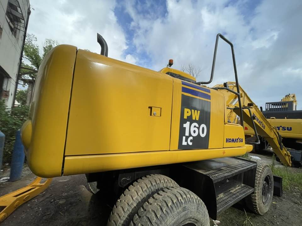 Komatsu PW160-8 - 휠 굴삭기 : 사진 3 Komatsu PW160-8 - 휠 굴삭기 : 사진 3