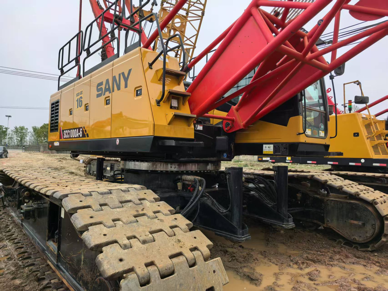 SANY SCC1000A-6 - 크롤러 크레인 : 사진 2 SANY SCC1000A-6 - 크롤러 크레인 : 사진 2