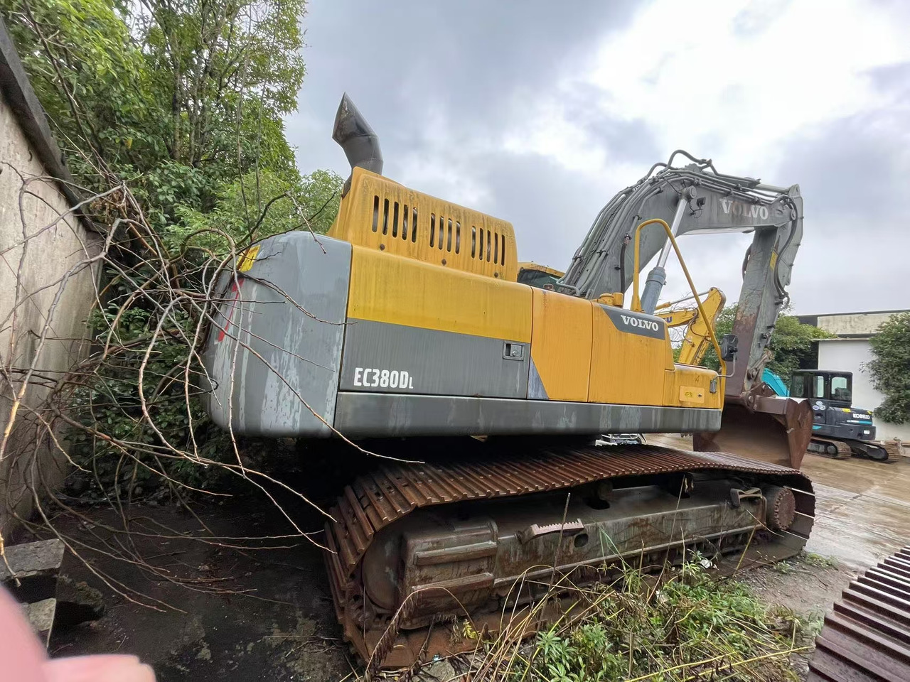 VOLVO EC380DL - 휠 굴삭기 : 사진 2 VOLVO EC380DL - 휠 굴삭기 : 사진 2