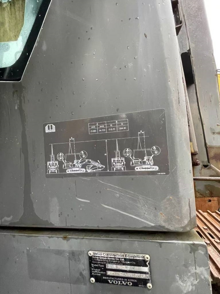 크롤러 굴삭기 Volvo EC 380 D L : 사진 6