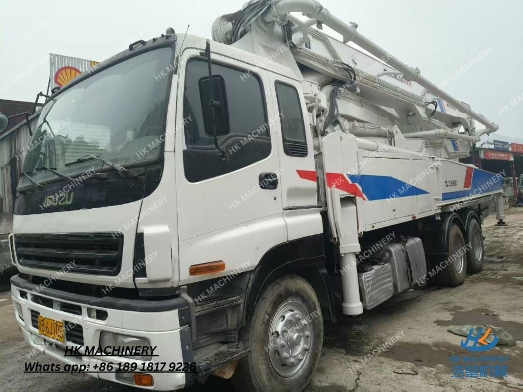 Zoomlion 47m - 고정식 콘크리트 펌프 : 사진 1 Zoomlion 47m - 고정식 콘크리트 펌프 : 사진 1