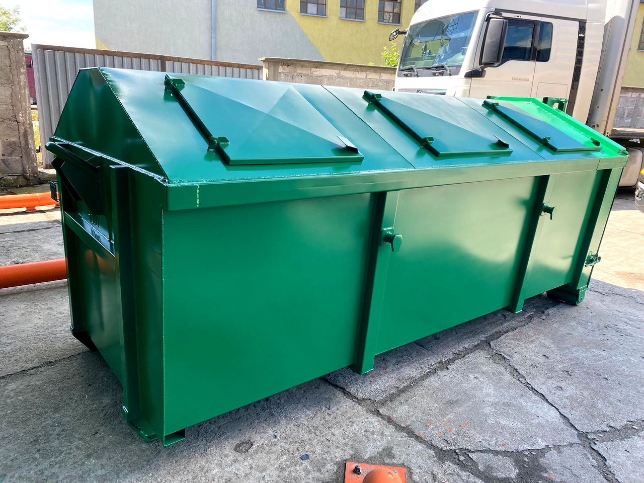 Metal-K Kontener/Abrollcontainer KP7ZH - 롤오프 컨테이너 : 사진 2 Metal-K Kontener/Abrollcontainer KP7ZH - 롤오프 컨테이너 : 사진 2