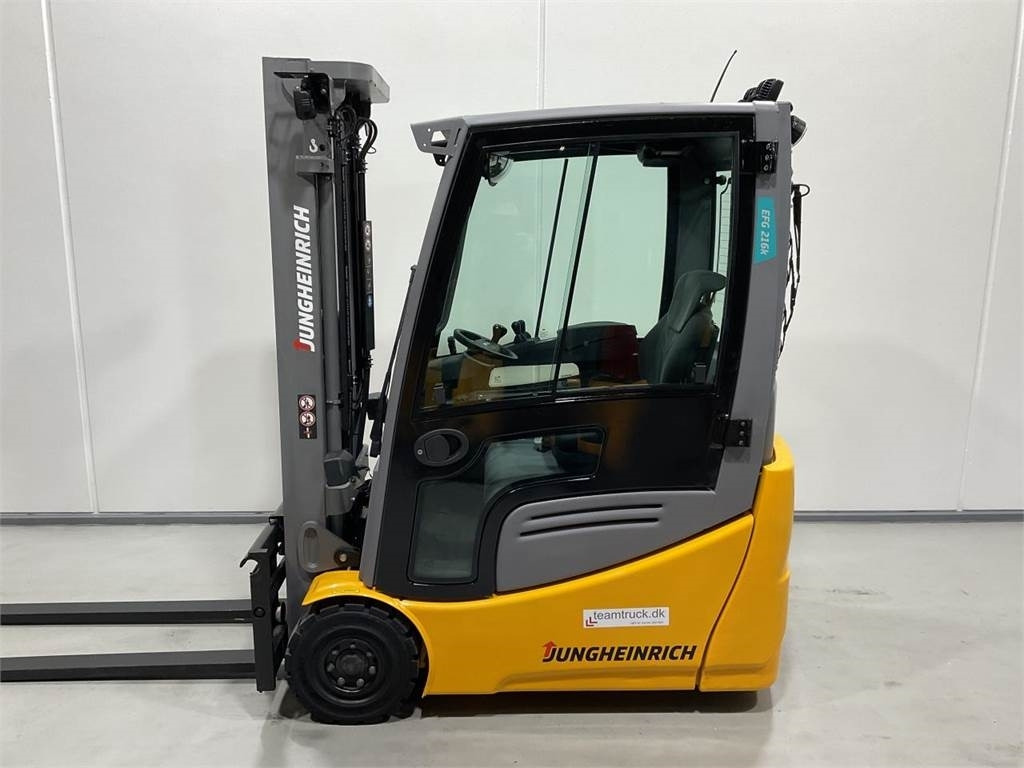 Jungheinrich EFG 216 K - 전기 지게차 : 사진 3 Jungheinrich EFG 216 K - 전기 지게차 : 사진 3