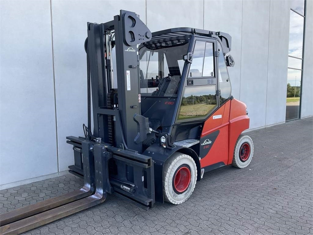 Linde E80-01/900  - 전기 지게차 : 사진 4 Linde E80-01/900  - 전기 지게차 : 사진 4