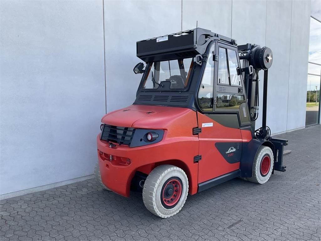 Linde E80-01/900  - 전기 지게차 : 사진 2 Linde E80-01/900  - 전기 지게차 : 사진 2