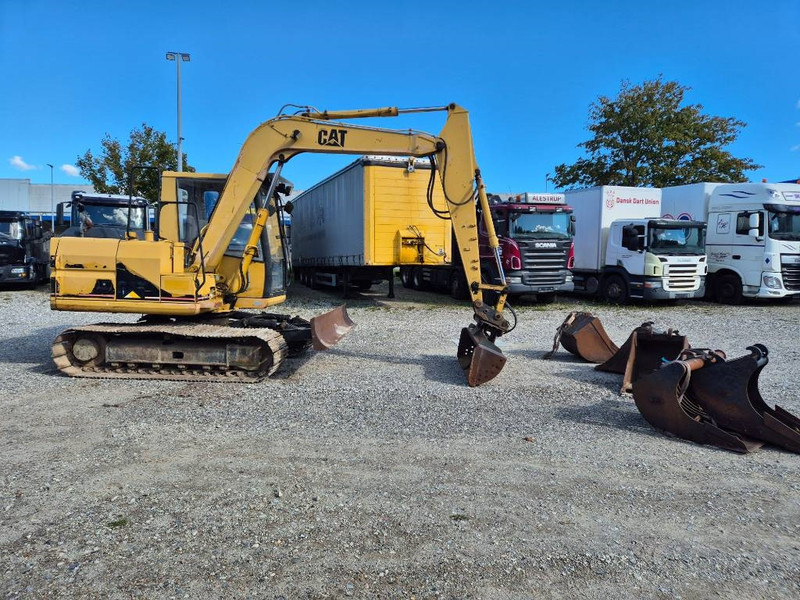 Cat 307 with extra buckets - 미니 굴삭기 : 사진 4 Cat 307 with extra buckets - 미니 굴삭기 : 사진 4