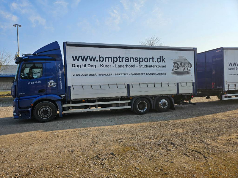 Mercedes-Benz Actros 2540 L // Lift // Kærre // ACC - 커튼사이더 트럭 : 사진 4 Mercedes-Benz Actros 2540 L // Lift // Kærre // ACC - 커튼사이더 트럭 : 사진 4