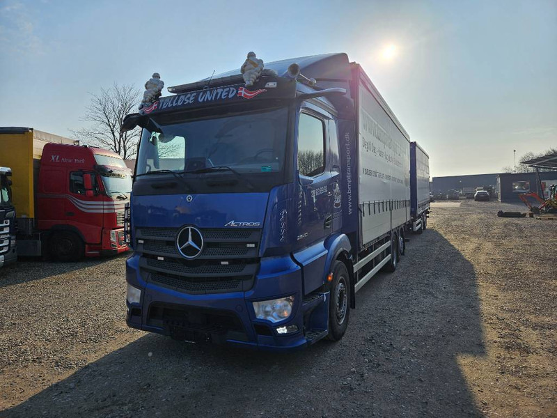 Mercedes-Benz Actros 2540 L // Lift // Kærre // ACC - 커튼사이더 트럭 : 사진 2 Mercedes-Benz Actros 2540 L // Lift // Kærre // ACC - 커튼사이더 트럭 : 사진 2