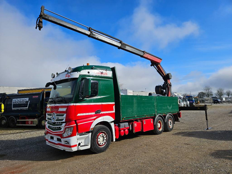 Mercedes-Benz Actros 2551/6x2 // Palfinger 16002 B // 2xtrucks - 크레인 트럭 : 사진 3 Mercedes-Benz Actros 2551/6x2 // Palfinger 16002 B // 2xtrucks - 크레인 트럭 : 사진 3