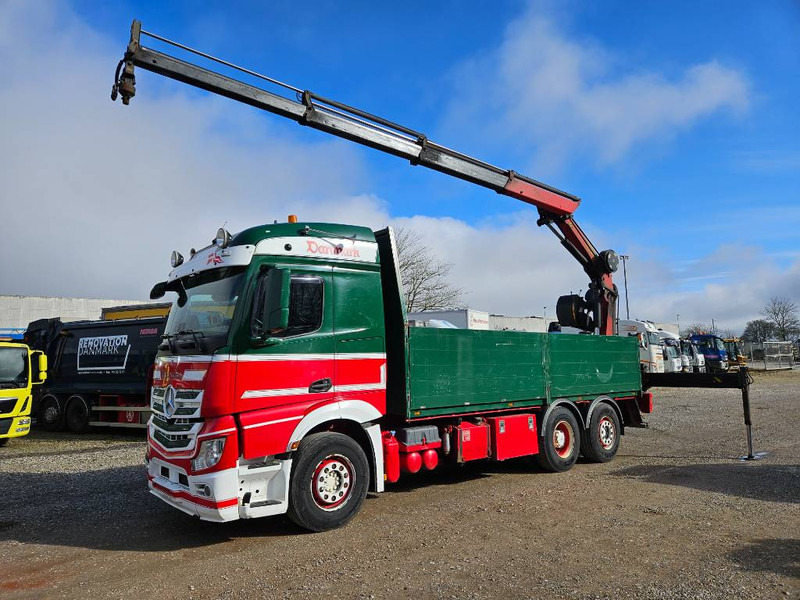 Mercedes-Benz Actros 2551/6x2 // Palfinger 16002 B // 2xtrucks - 크레인 트럭 : 사진 3 Mercedes-Benz Actros 2551/6x2 // Palfinger 16002 B // 2xtrucks - 크레인 트럭 : 사진 3