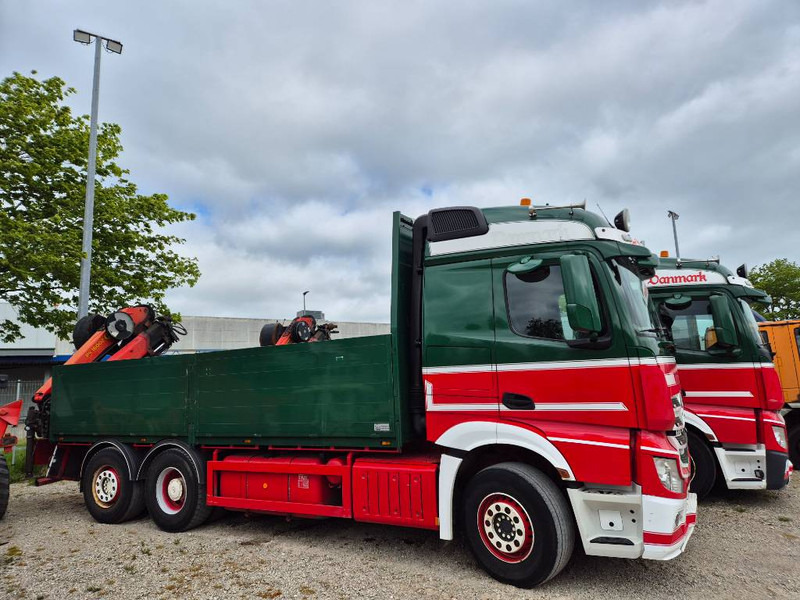 Mercedes-Benz Actros 2551/6x2 // Palfinger 16002 B // 2xtrucks - 크레인 트럭 : 사진 1 Mercedes-Benz Actros 2551/6x2 // Palfinger 16002 B // 2xtrucks - 크레인 트럭 : 사진 1