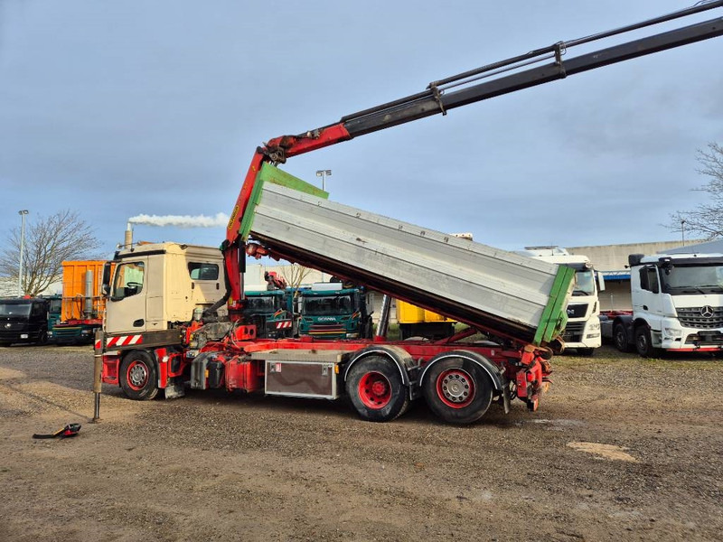 Mercedes-Benz Antos 2545 6x2 //Palfinger 19.001 SLD5 // 3way-tip - 크레인 트럭 : 사진 3 Mercedes-Benz Antos 2545 6x2 //Palfinger 19.001 SLD5 // 3way-tip - 크레인 트럭 : 사진 3