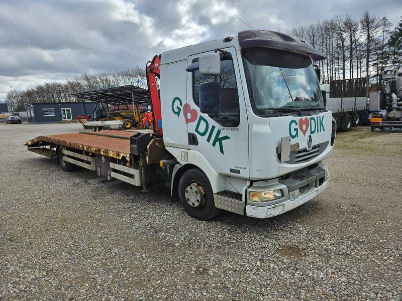 Renault Midlum 220 Machine/auto Transport and crane(2 stk) - 자동 운반 장치 트럭, 크레인 트럭 : 사진 5 Renault Midlum 220 Machine/auto Transport and crane(2 stk) - 자동 운반 장치 트럭, 크레인 트럭 : 사진 5