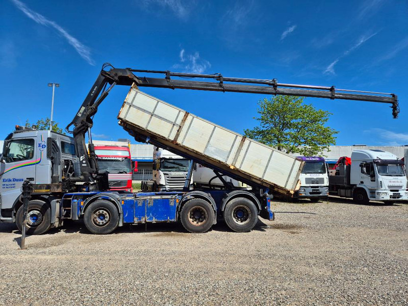 Volvo FH 460 8x2/4 //Hiab 166 E-4// 3 way tip - 크레인 트럭 : 사진 2 Volvo FH 460 8x2/4 //Hiab 166 E-4// 3 way tip - 크레인 트럭 : 사진 2